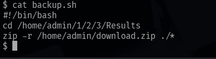 backup.sh original contents